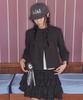 Kiibi Logo Button Cap Black