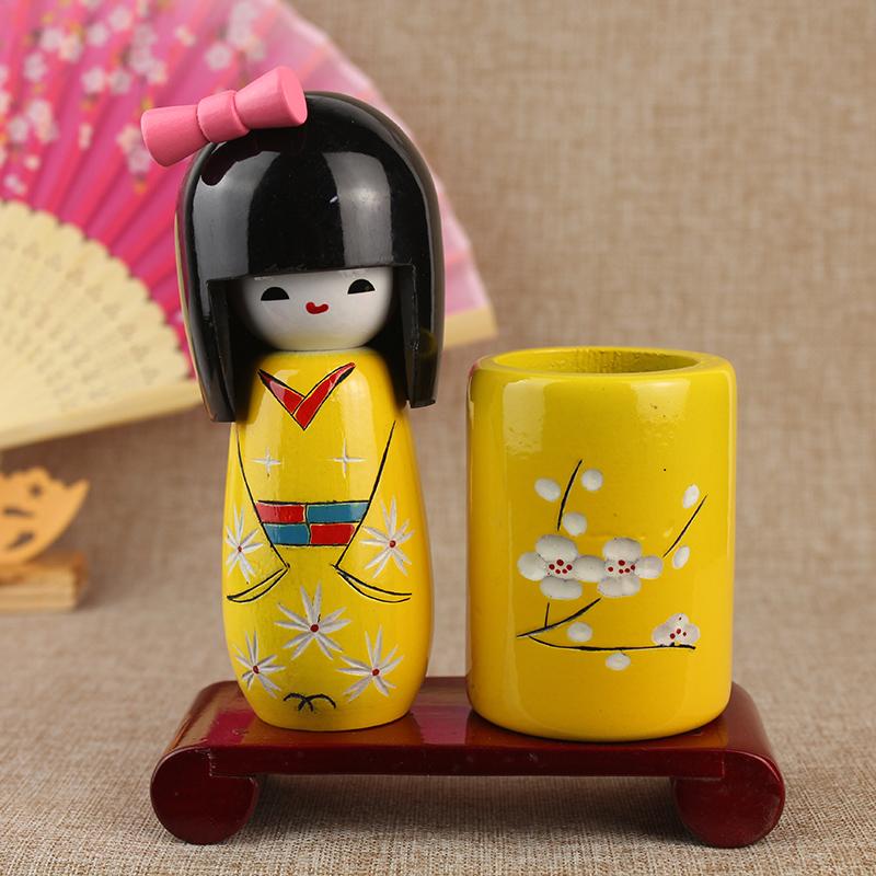 1/3Pcs Japanese Puppet Doll Kimono Sakura Cartoon Dolls Home Decoration Cuisine Sushi Restaurant Ornament Girl Cute Desktop Gift