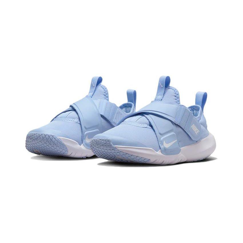 Nike Flex Advance Abrasion Resistant Low top Kids' Running Shoes Blue White Children Aged 3 7 Years Old CZ0186-404