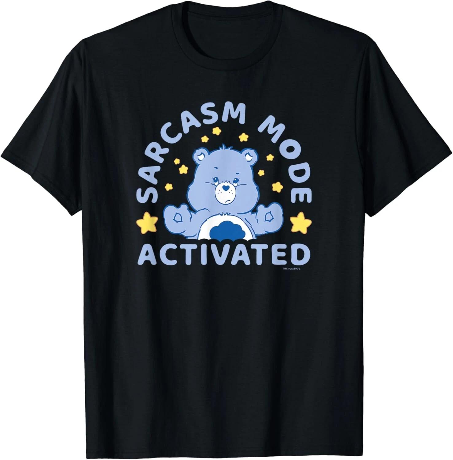 

Care Bears Sarcasm Mode Activated Grumpy Bear Vintage Gift Unisex T-Shirt L