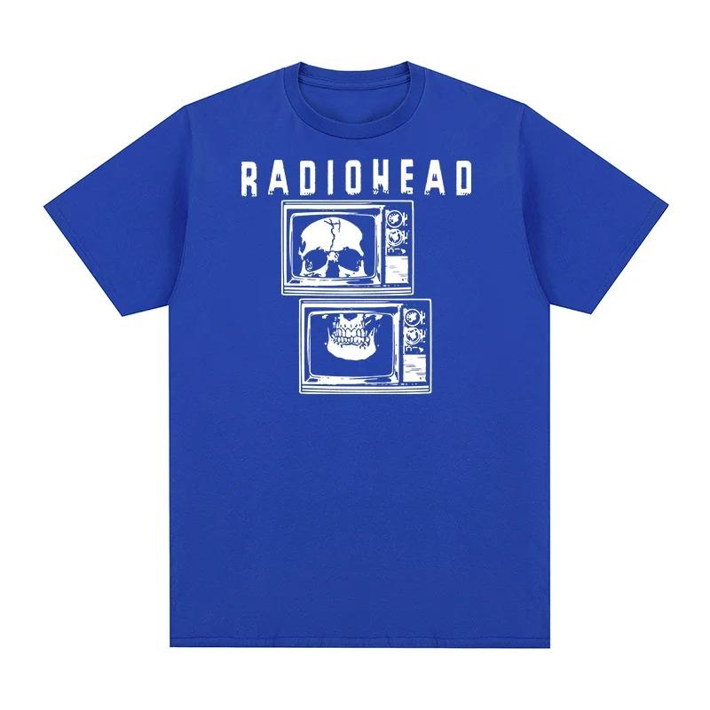 Radiohead Rock Band TShirt HipHop Music The Bend Fun Music Aesthetics Fashion 100 Cotton Mens TShirt New TShirts