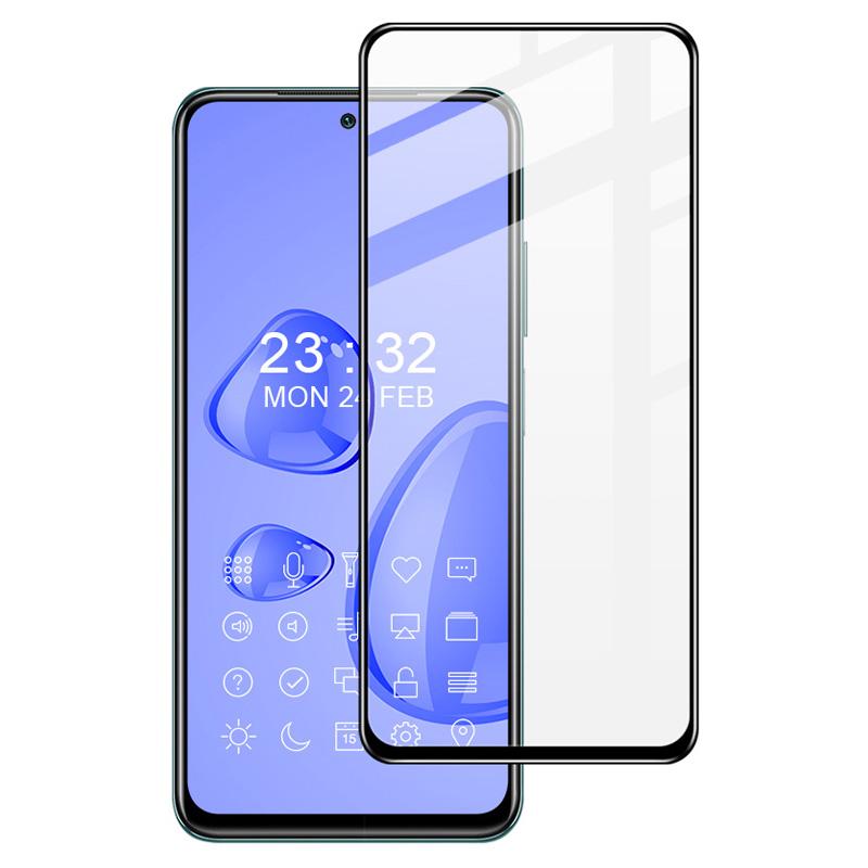 IMAK Pro+ Series Anti-Scratch Tempered Glass Complete Covering Screen Film for Xiaomi Poco M5s 4G/Redmi Note 10 4G/Redmi Note 10S 4G