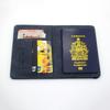 High-End PU Leather RFID Passport Holder with Anti-Theft Multi-Card Slots & Document Sleeve