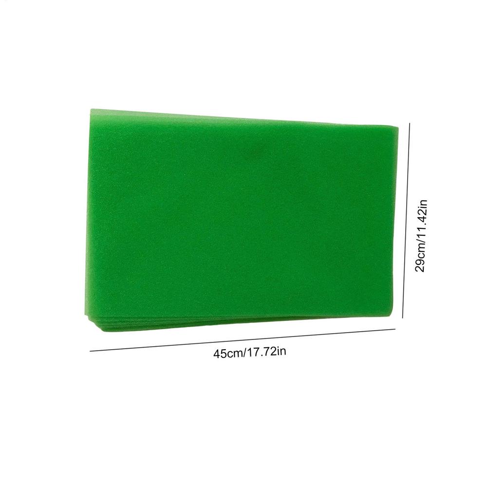 

Fridge Drawer Liners Washable 10PCS Washable & Reusable Crisper Life Extender Liner 45 X 29 X 0.3cm Vegetable Fresh Keeping Mat