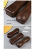 Rosewood Red Pear Neck Protection Wooden Massage Pillow