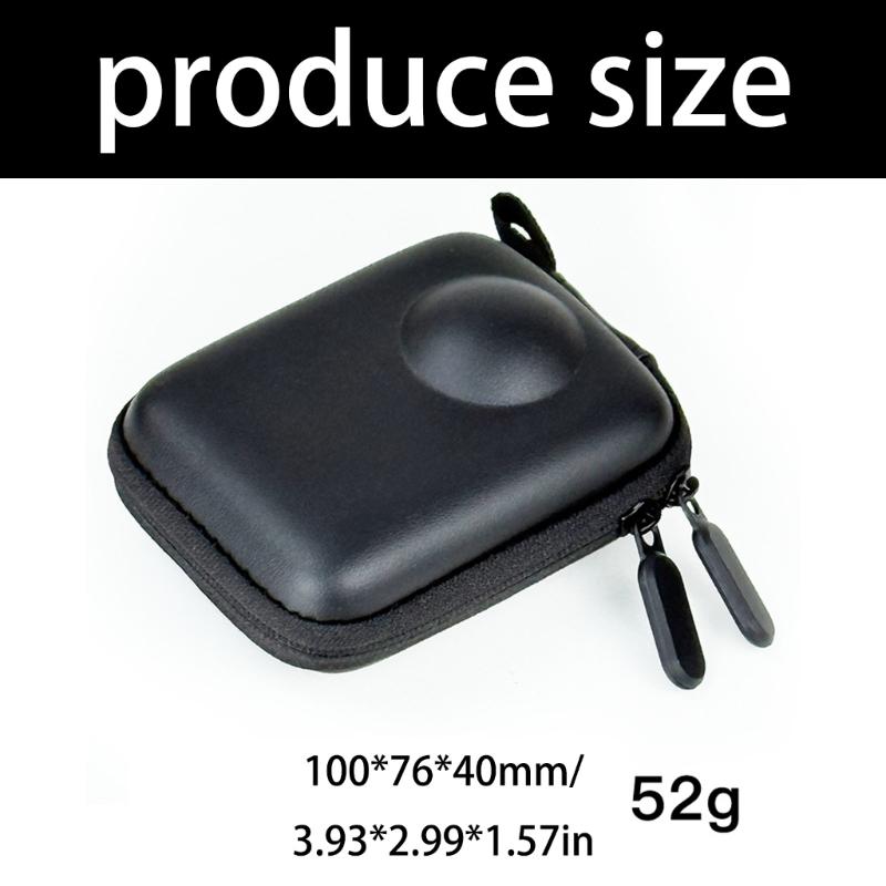 Impermeable Hard Wearing Protective Case For 360 Cameras Thin Travel Storage Bag With Soft Inner Lining