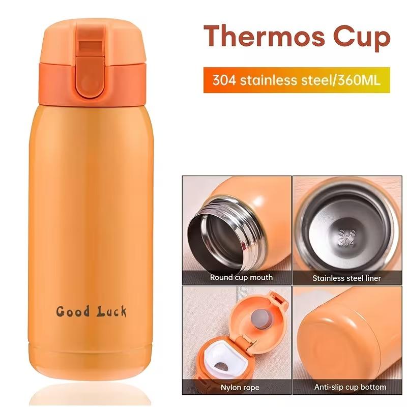 6.76oz Mini Insulated Coffee Cup Stainless Steel Vacuum Portable Travel Mug Reusable Thermal Water Bottle Sleek Durable Design