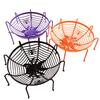 Halloween Spiders Web Fruit Bowls for Trick or Treats Candy Spiders Cobweb Shape Fruit Holder Halloween Fruit Baskets