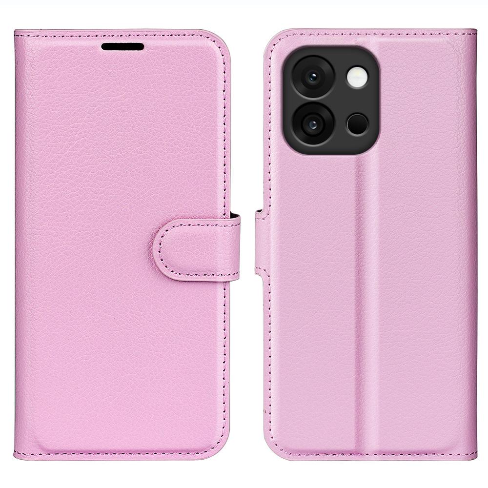 For OnePlus 13T 5G Wallet Case Litchi Texture Shockproof Leather Flip Stand Phone Cover