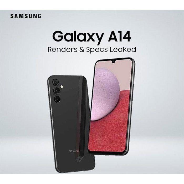 SAMSUNG Galaxy A14 - Smartphone 4G - Ecran 6.6" - 64 Go - Noir - Very Good Condition