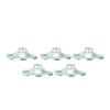 5PCS Industrial Lamp Shade Iron Warehouse Factory Mining Light Lampshade Internal Thread G1 2