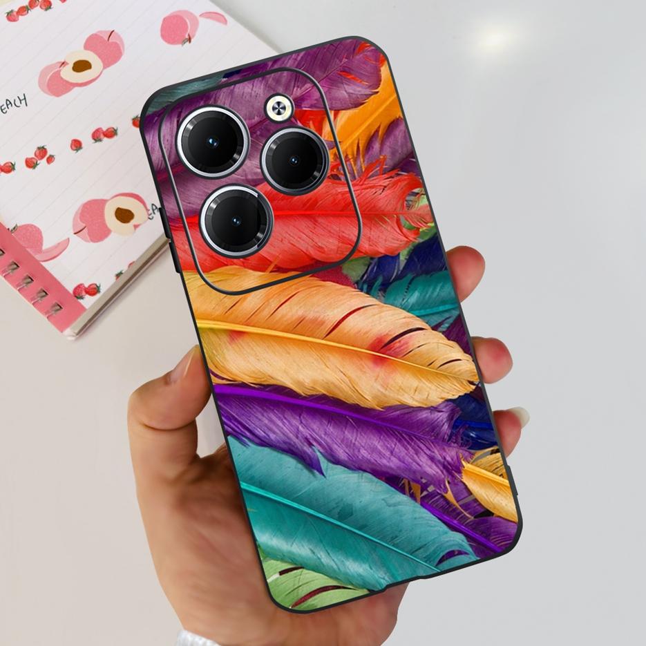 For Infinix Hot 40 Pro Case X6837 Cute Fashion Cover Soft Silicone Phone Case For Infinix Hot 40i Hot40 Pro Hot40i Fundas Bumper