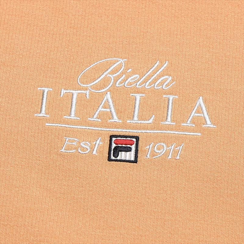 Fila Heritage Fashion Simple Classic Retro Sports Casual Versatile Comfortable Crew Neck Pullover Sweatshirt Women Sweatshirt F11W618215FOR