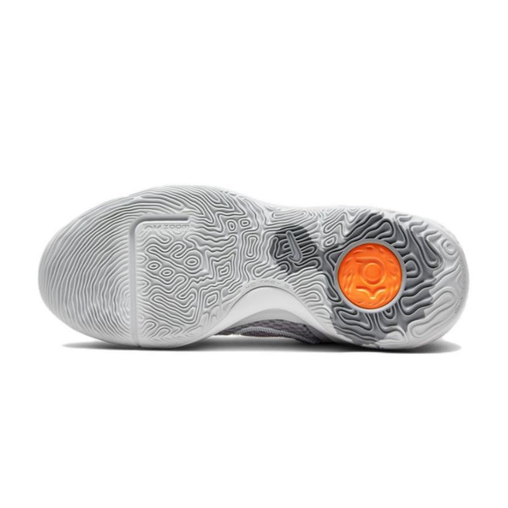 Nike KD Trey 5 IX Lucky Day Fabric Cushioning, Wear Resistant Low top Basketball Shoes Unisex Pink Gray White CW3402-011(Team434-)