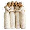 Creative Wood-look Resin Decorative Piece For Sisters And Friends.