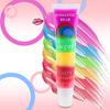 6 Colorful Lip Oil Moisturizing Lip Gloss Fade Lip Lines Rainbow Jelly Lipstick Brightening Lip Glaze Lip Stick