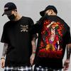 ONE PIECE Animations-Derivate Bedrucktes Kurzarm-T-Shirt Herren und Damen 2025 Sommer Neue Mode Lässig Baumwolle Beliebt