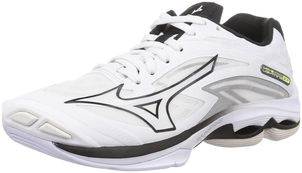 Volleyball Shoes Wave Lightning Z7 Club Activities Indoor Wide Lightweight Indoor Cm 3E [Mizuno] White/Black 26.0