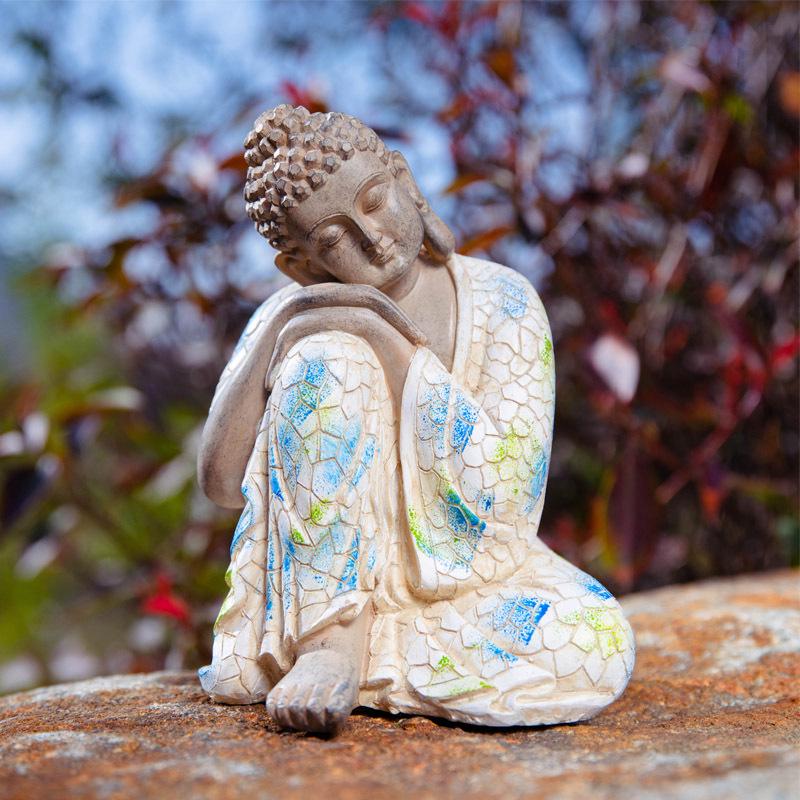 Ogród Zen Budda i Pagoda Mikro Krajobraz Ozdoba