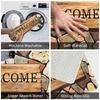Europe Style Simulation Stone Doormat Mat Anti-Slip  Bathroom Kitchen Garage Rug Carpet 40*60cm