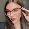 Women's Glasses, Optical Glasses, Fashionable Anti Blue Light Glasses, Frame Design, Glasses Frame, Women's Color Matching Glasses, Metal Hinge