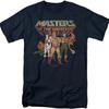 Popfunk Masters of The Universe Team of Heroes Unisex Adult T Shirt
