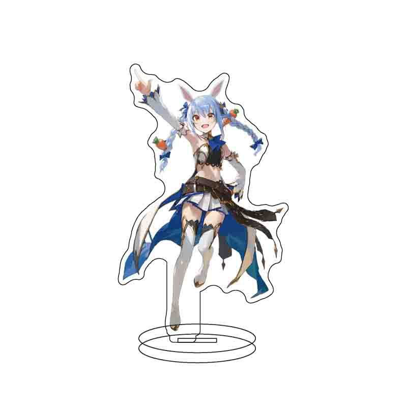 

Youtuber En Hololive Acrylic Figure Stand Model Plate Anime Toy Decoration Cute Blue