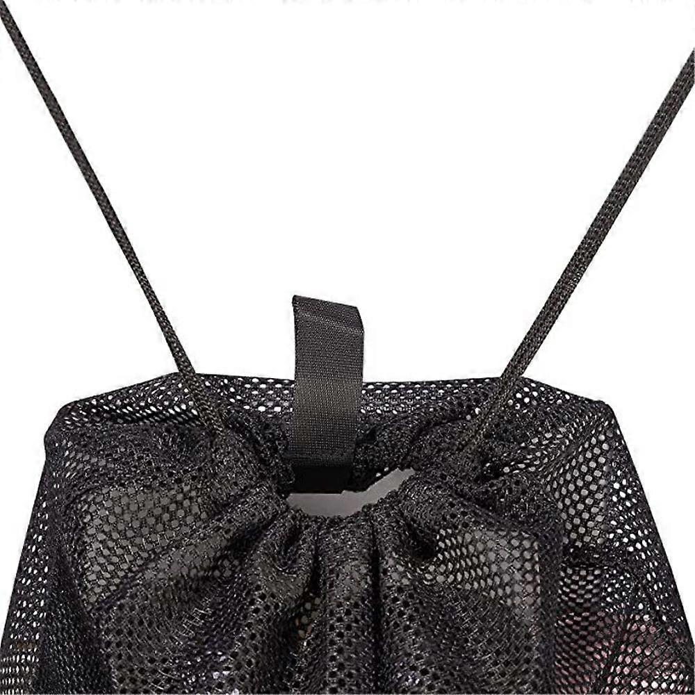 #Swimming Mesh Bag Adjustable Drawstring Gym Bag for Sports Equipment Beach Gym 2026