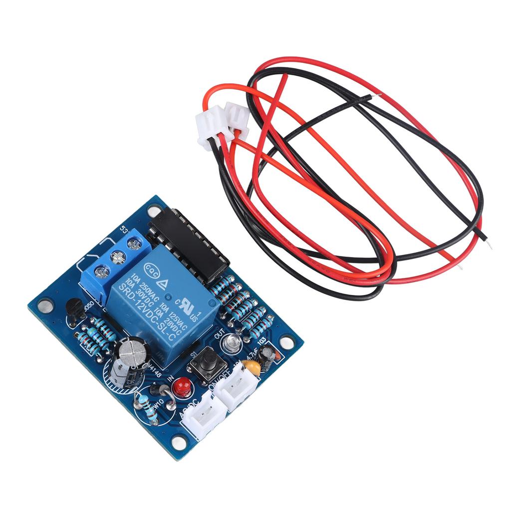 XH‑M127 1 Button Switch Control Board High Performance Reset Self Locking Button Power Supply Switch Module