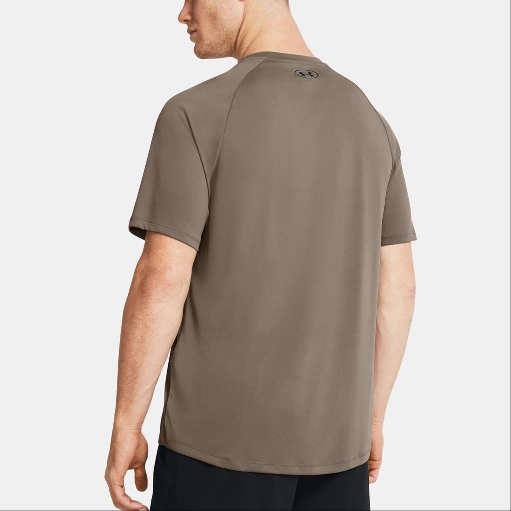 Under Armour UA Tech™ Logo Print Quick-Dry Breathable Crew Neck T-Shirt Men Tops Linen 1326413-200
