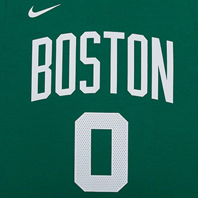 Nike T-Shirt Letter Logo Breathable Sports Short Sleeve Kids Tops Green 3Z2B711F1-CELKW