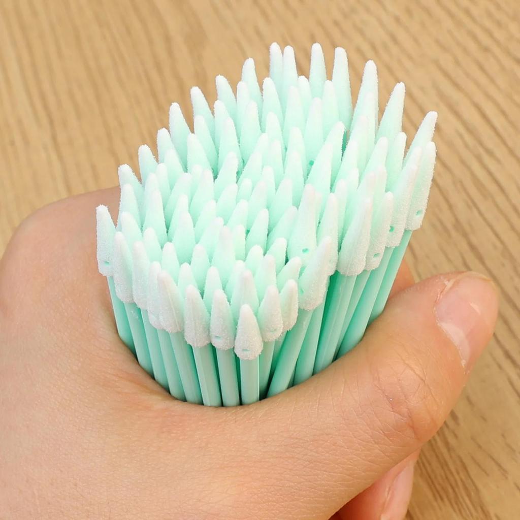 50-200Pcs Digital Camera Cleaning Brush Dust Free Sponge Swab for Earphone Mobile Phone Charge Port Machine Printer Cleaner Tool 3