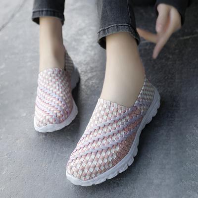 Chaussures tissées à la main grande taille chaussures à plateforme chaussures décontractées chaussures de sport décontractées chaussures de sport pour étudiants chaussures de voyage