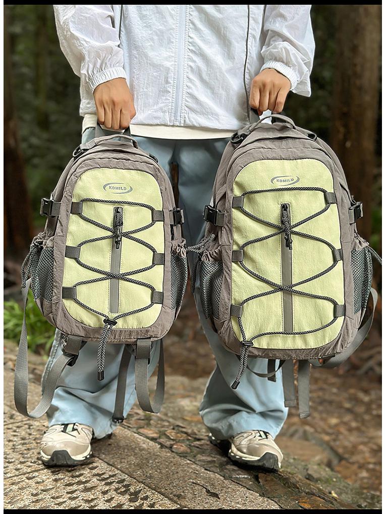 Unisex Water-Resistant Cycling & Hiking Backpack - Large Capacity, Lightweight