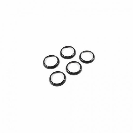 Middle Console Air Outlet Vent Decor For Benz GLA CLA 2013- ABS Carbon Fiber