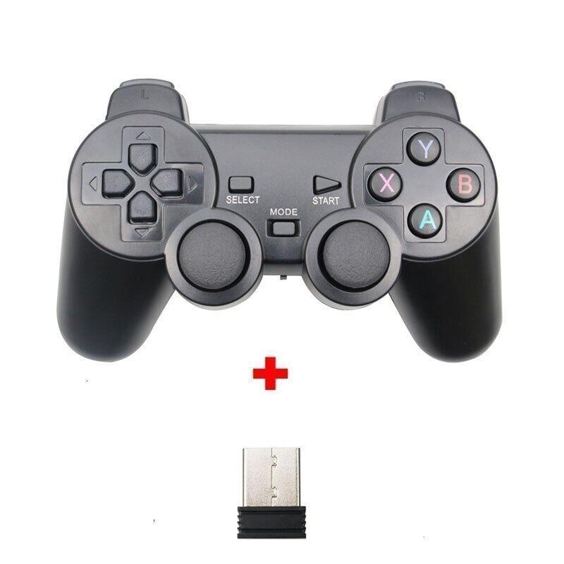 Bezprzewodowy gamepad 2,4 GHz joystick kontroler do gier na PC PS3 telefon z Androidem TV Box