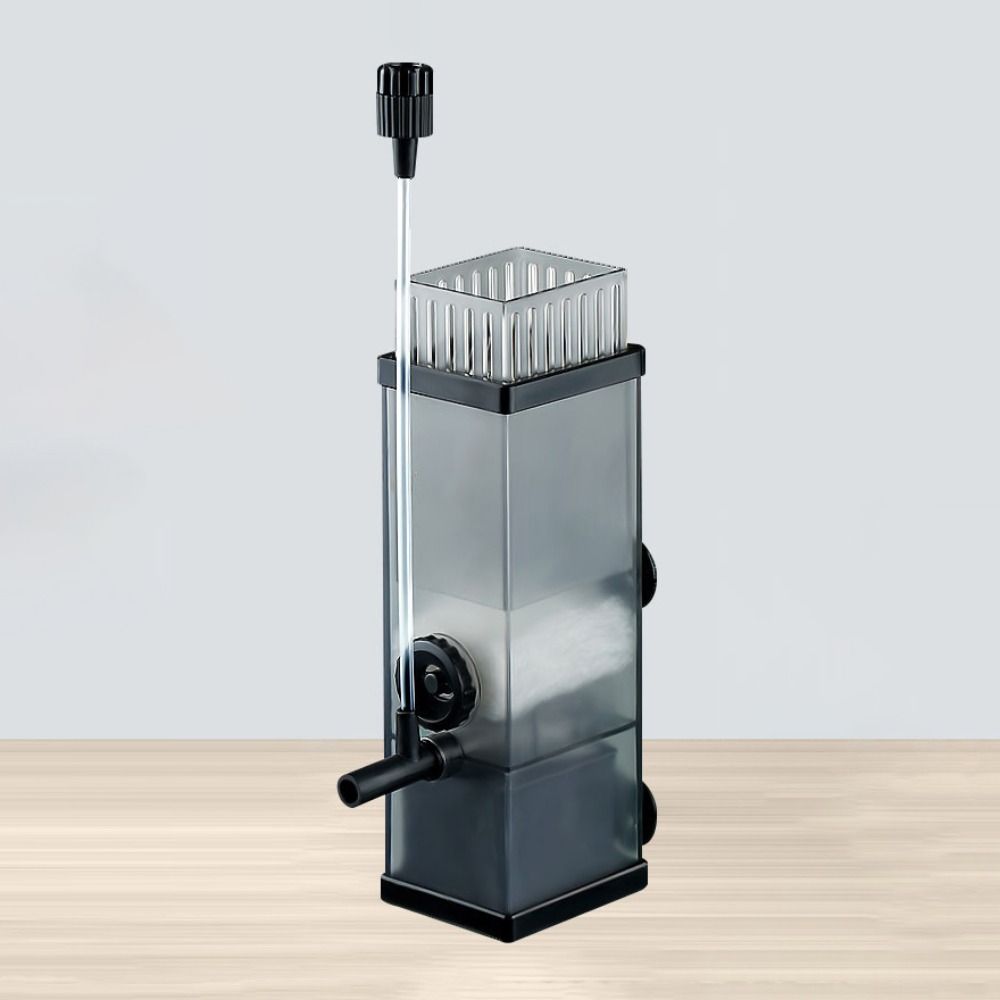 3/5W Oil Remover Water Pump Silent Plastic Fish Tank Filter Adjustable with Degreasing Membrane Aquarium Oil Film Processor