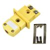 K-Typ Thermoelement Miniatur-Buchse Legierung Mini Gelb