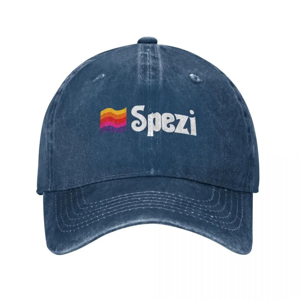 Designer Paulaner Spezis Custom Retro Denim Gewaschene Baseballkappen Herren Cowboy Golfhut Camping Schirmmütze