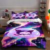 Cosmic Cartoon Character Bedding Duvet Cover Sets Duvet Covers Pillowcases Gifts (1 * Duvet Cover 2 * Pillowcases, Without Duvet Insert)