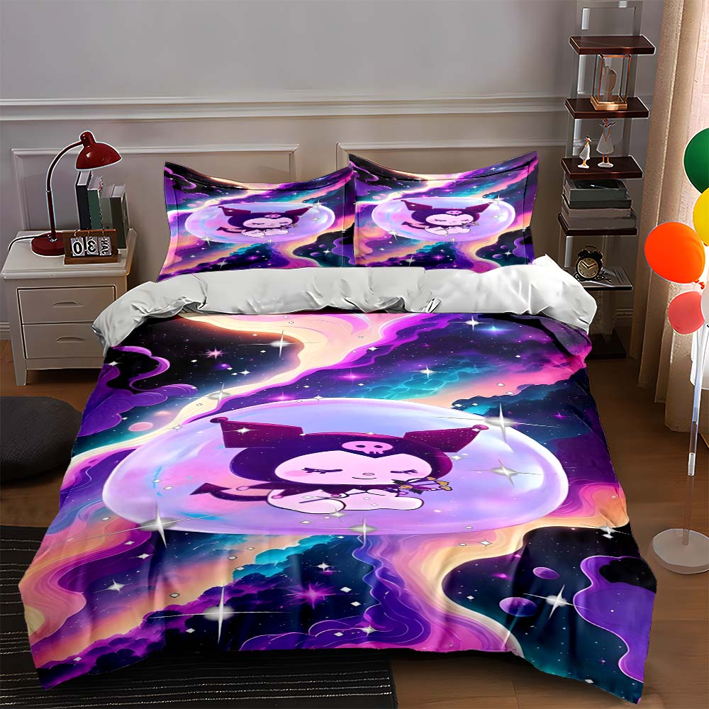

Cosmic cartoon character Bedding Duvet cover sets Duvet covers Pillowcases gifts (1 * Duvet Cover 2 * Pillowcases, without duvet insert) 135x200cm