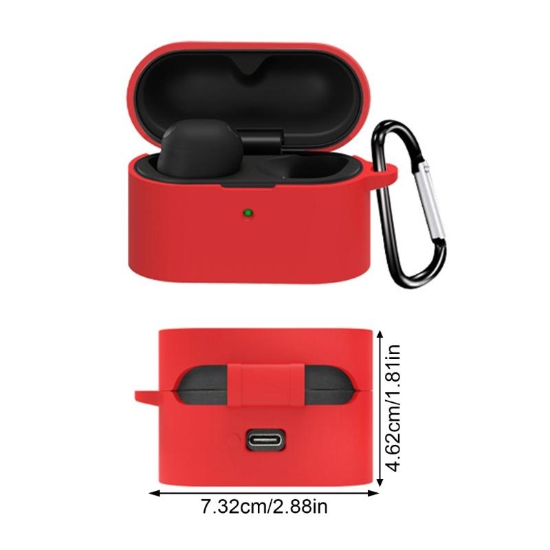 Soft Silicone Protective Cover Shockproof Dustproof for WF-1000XM6 Charging Case