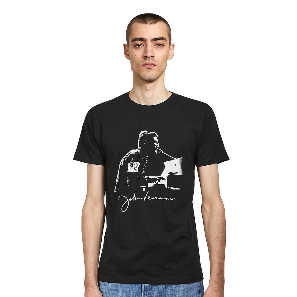 John Lennon People For Peace T-Shirt Black XXXXL