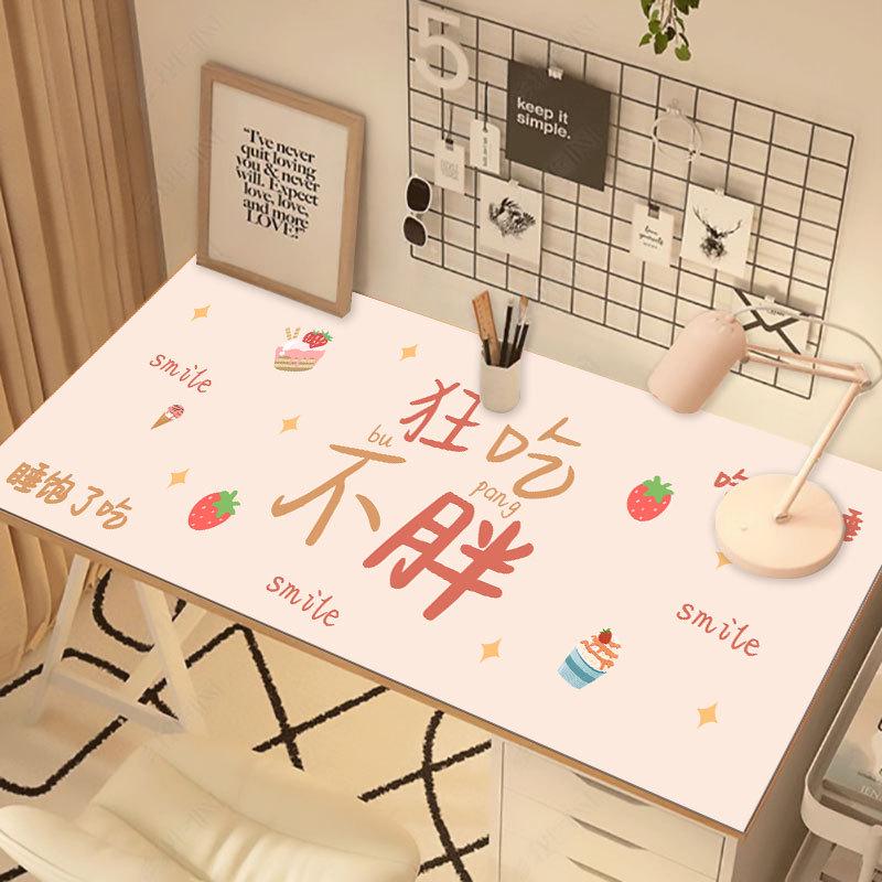 Wasserdichte und ölbeständige Schreibtischunterlage aus PVC – leicht zu reinigende, zuschneidbare Schreibunterlage für Wohnheim oder Büro.