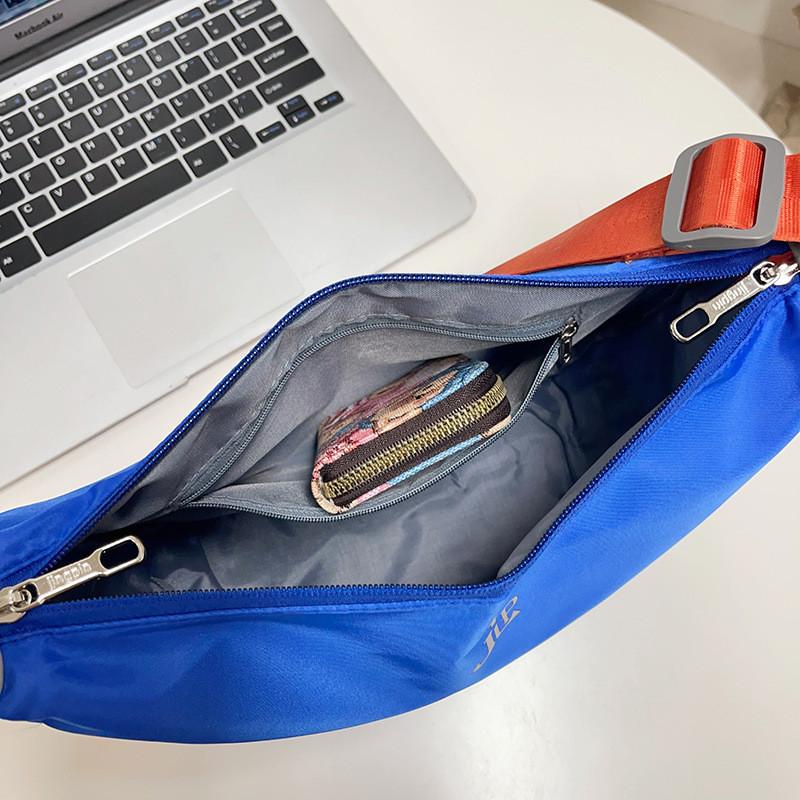 Trendy 2024 Unisex Large Capacity Dumpling Bag Casual Nylon Gym Shoulder Bag
