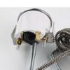 2 Inch 52mm Chrome Pointer Mechanical Water Temp Gauge 40-120℃/100-250℉ with Sensor NPT 1/2 for 12V Vehicles