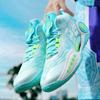 Modische Herren Damen Nachtleuchtende Basketballschuhe Frühling/Herbst High Top Mesh Paar Trainingsschuhe Leichtgewichtige Sport