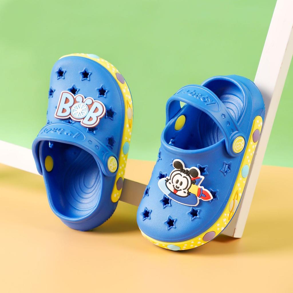 Babu bean children's hole shoes summer children's cartoon cool slippers breathable beach hole shoes