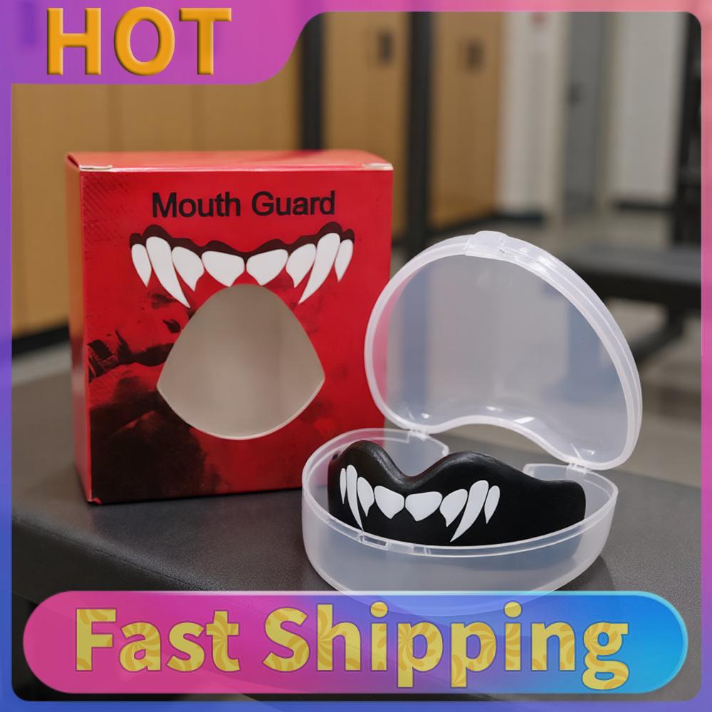Professional EVA Boxing Mouthguard with Case Boxing Teeth Protector Gum Shield for Boxing MMA Rugby All Contact Sports