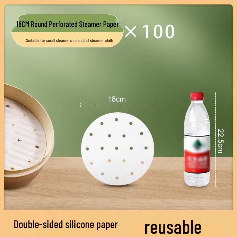 

ZISIZ Food Grade Steamer Paper Liners